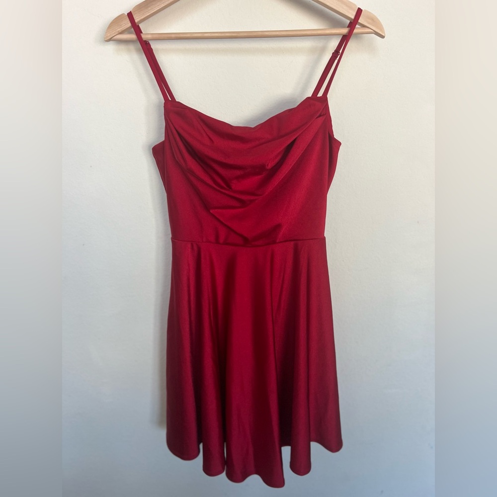 Mini Red Dress